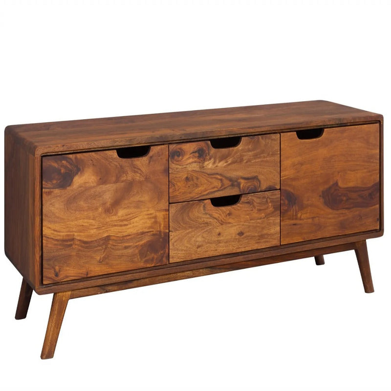 Banglore Mid-Century Sheesham Wood TV Cabinet