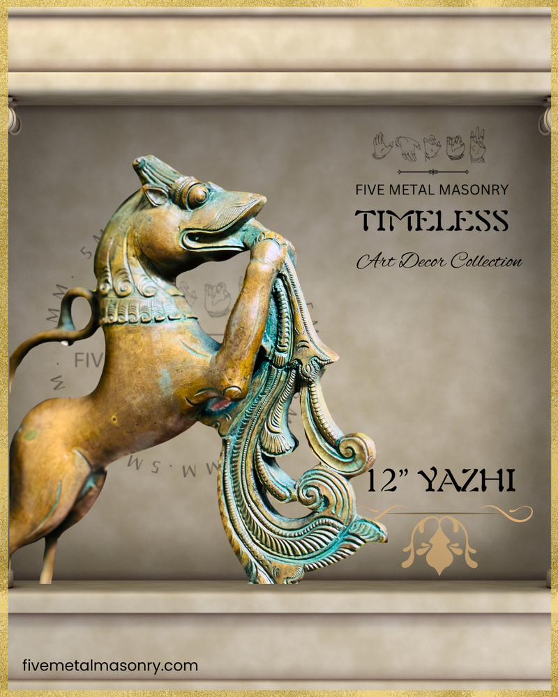Yazhi Panchaloha Bronze Icon - 12"- Timeless Collection | Made to Order