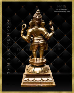 Thiruvanaikaval Ganesha  Panchaloha Bronze Icon - 6" - Masterpieces Collection