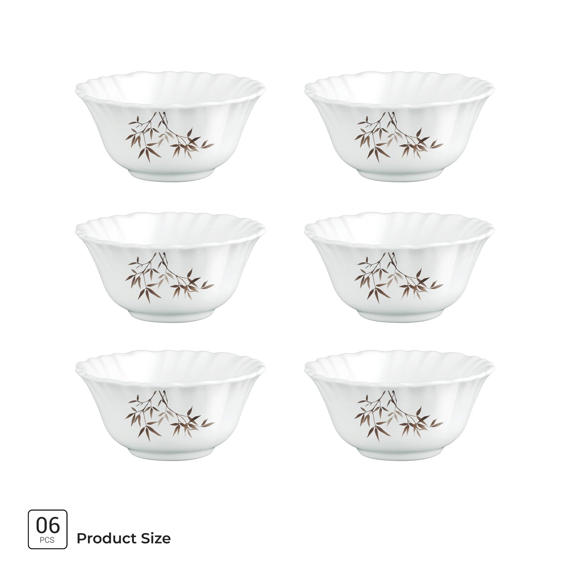 Aurelia Collection 6 Pcs Bowl Set - ARASHI (Treo By Milton)