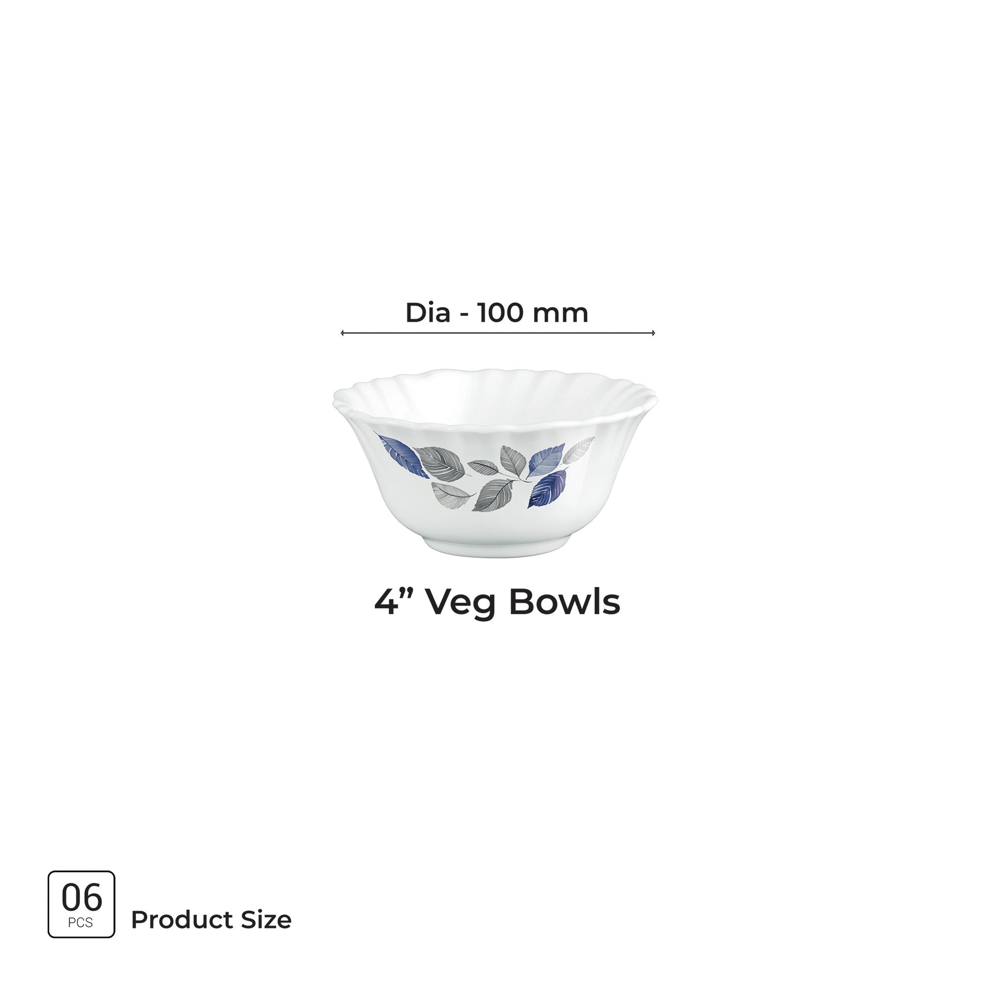 Aurelia Collection 6 Pcs Bowl Set - LUNIS (Treo By Milton)