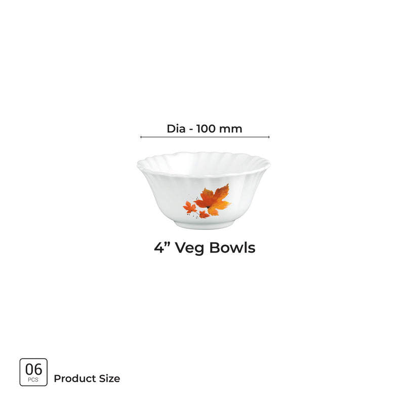 Aurelia Collection 6 Pcs Bowl Set - MAPELLE (Treo By Milton)