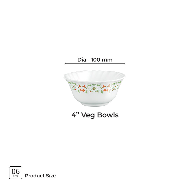 Aurelia Collection 6 Pcs Bowl Set - MEENA (Treo By Milton)