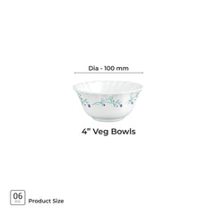 Aurelia Collection 6 Pcs Bowl Set - MUREL (Treo By Milton)
