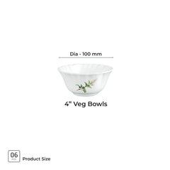 Aurelia Collection 6 Pcs Bowl Set - SAVIRA (Treo By Milton)