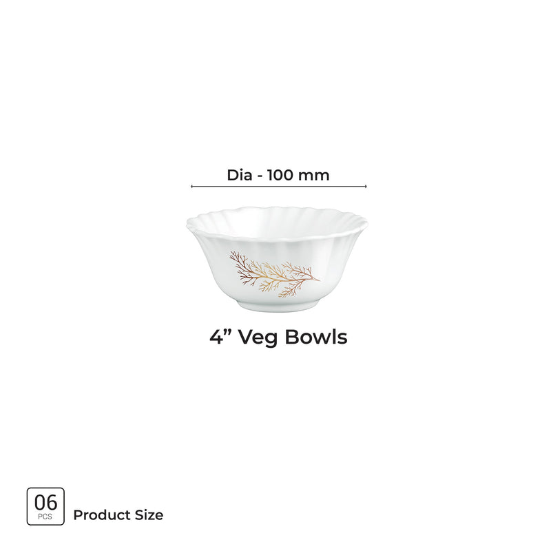 Aurelia Collection 6 Pcs Bowl Set - SILVIA (Treo By Milton)