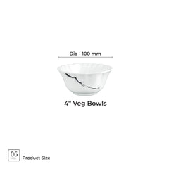 Aurelia Collection 6 Pcs Bowl Set - STRIA (Treo By Milton)