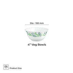 Aurelia Collection 6 Pcs Bowl Set - VERDINIA (Treo By Milton)