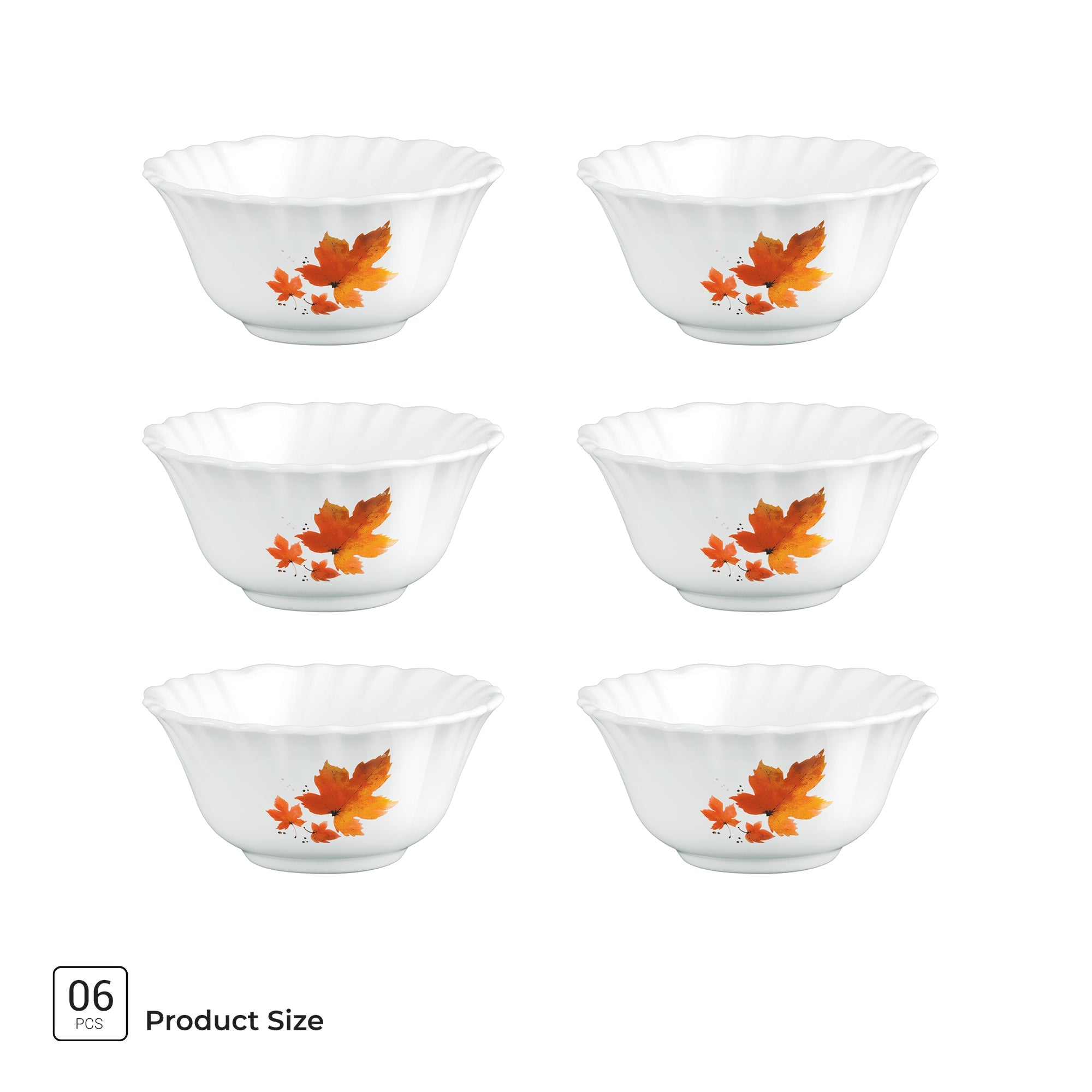 Aurelia Collection 6 Pcs Bowl Set - MAPELLE (Treo By Milton)