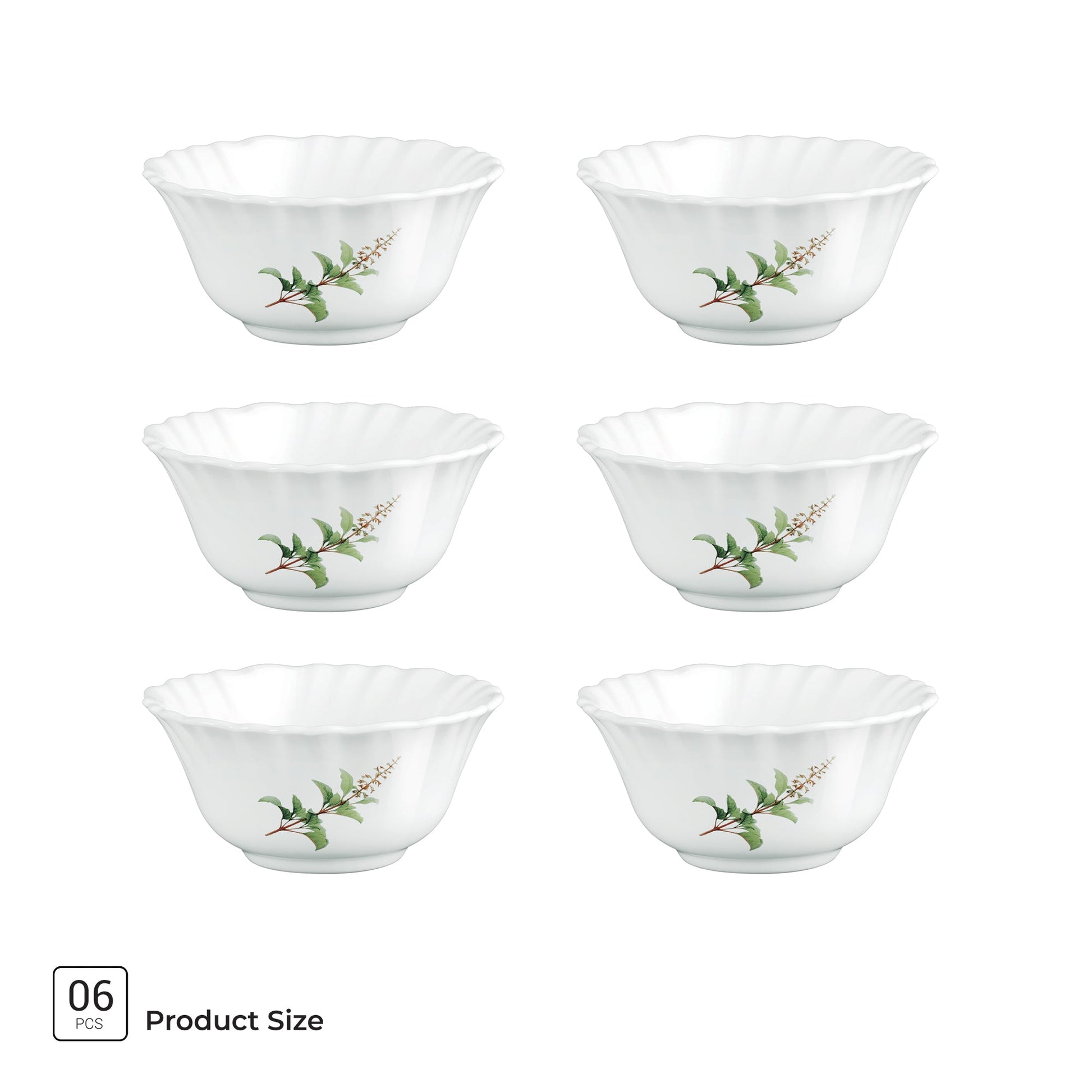 Aurelia Collection 6 Pcs Bowl Set - SAVIRA (Treo By Milton)