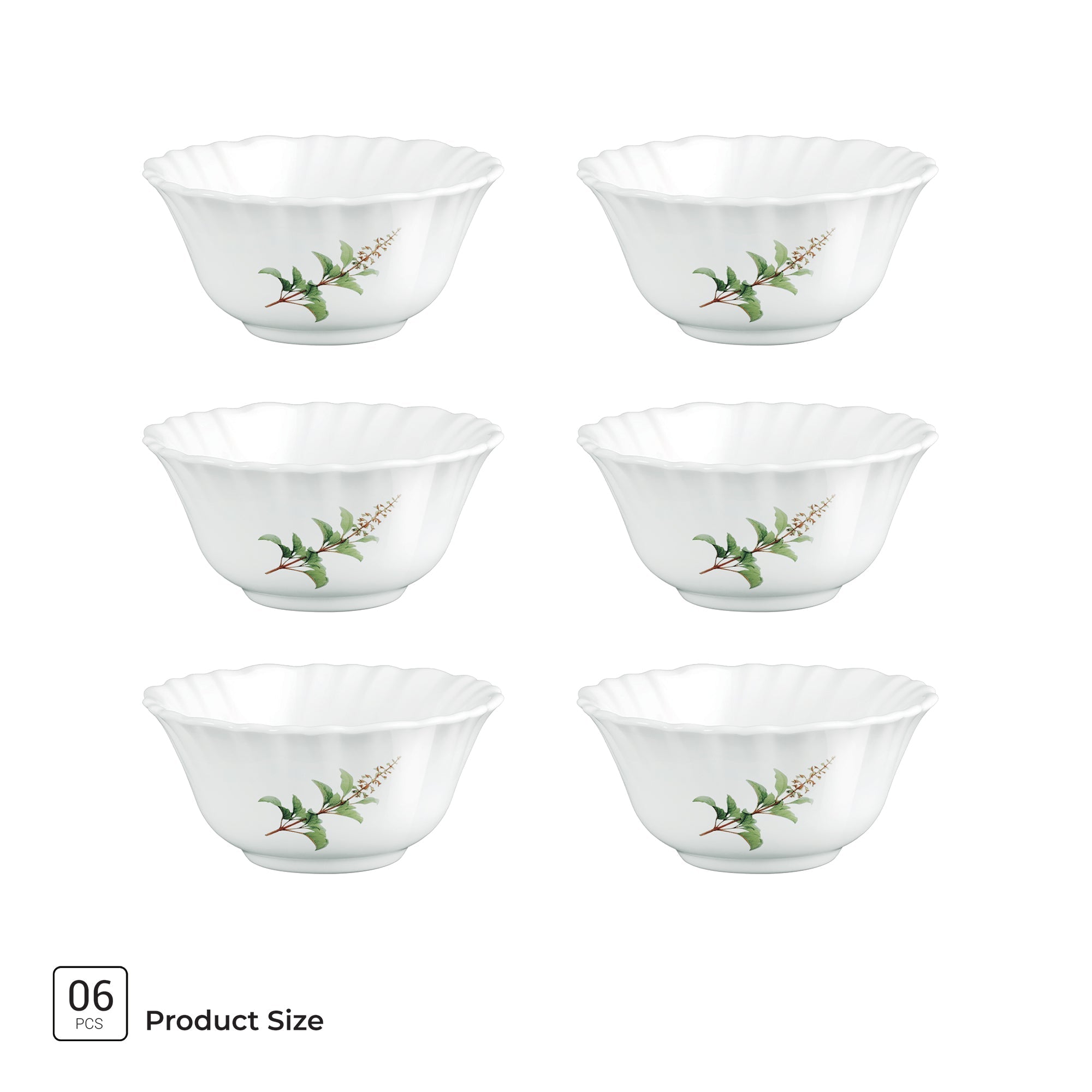 Aurelia Collection 6 Pcs Bowl Set - SAVIRA (Treo By Milton)