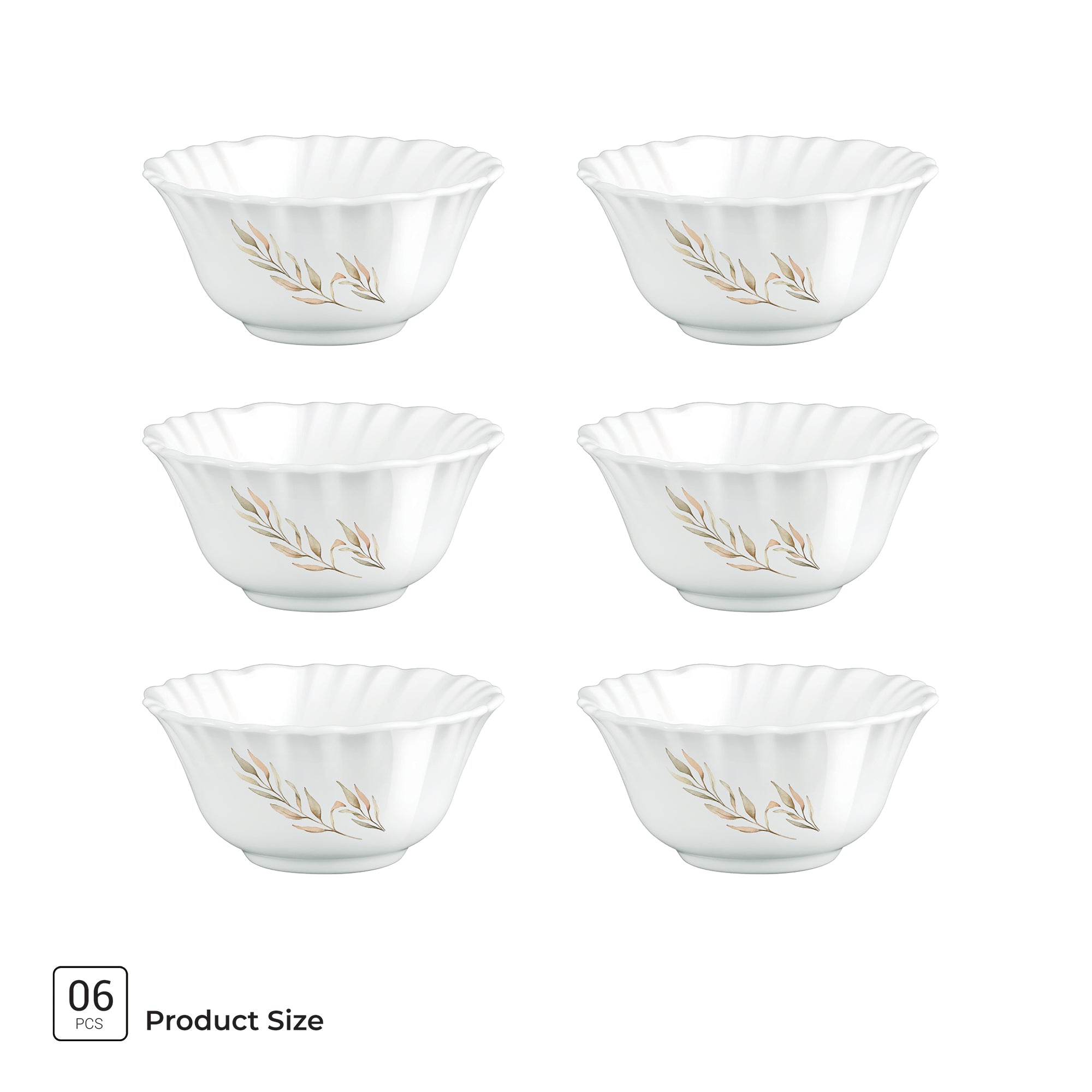 Aurelia Collection 6 Pcs Bowl Set - SELENE (Treo By Milton)