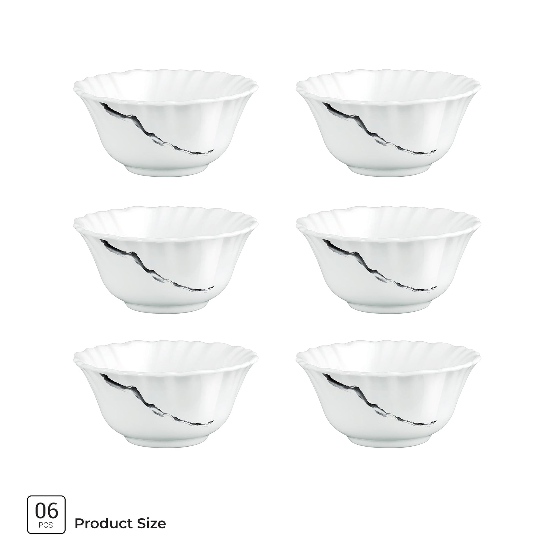 Aurelia Collection 6 Pcs Bowl Set - STRIA (Treo By Milton)