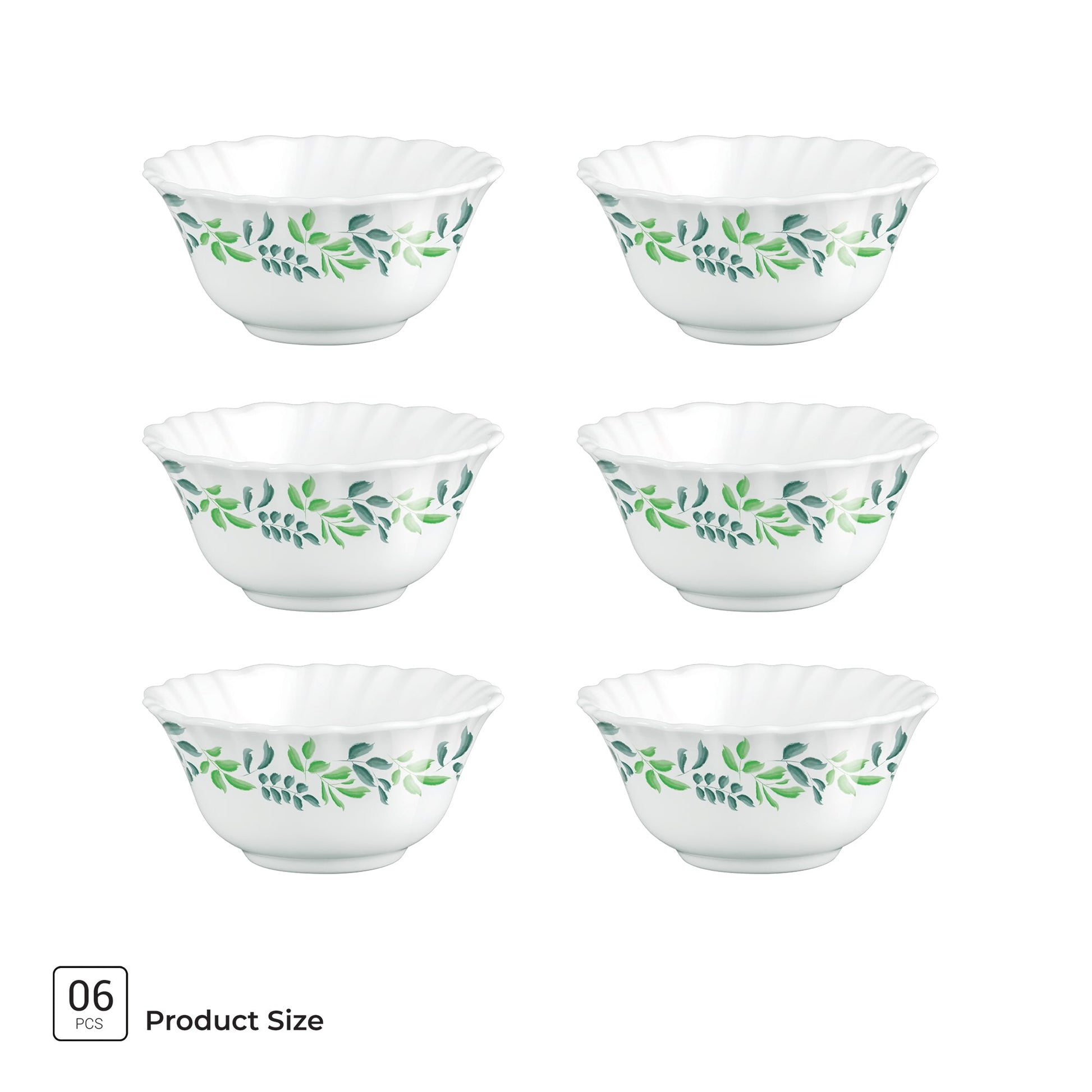 Aurelia Collection 6 Pcs Bowl Set - VERDINIA (Treo By Milton)