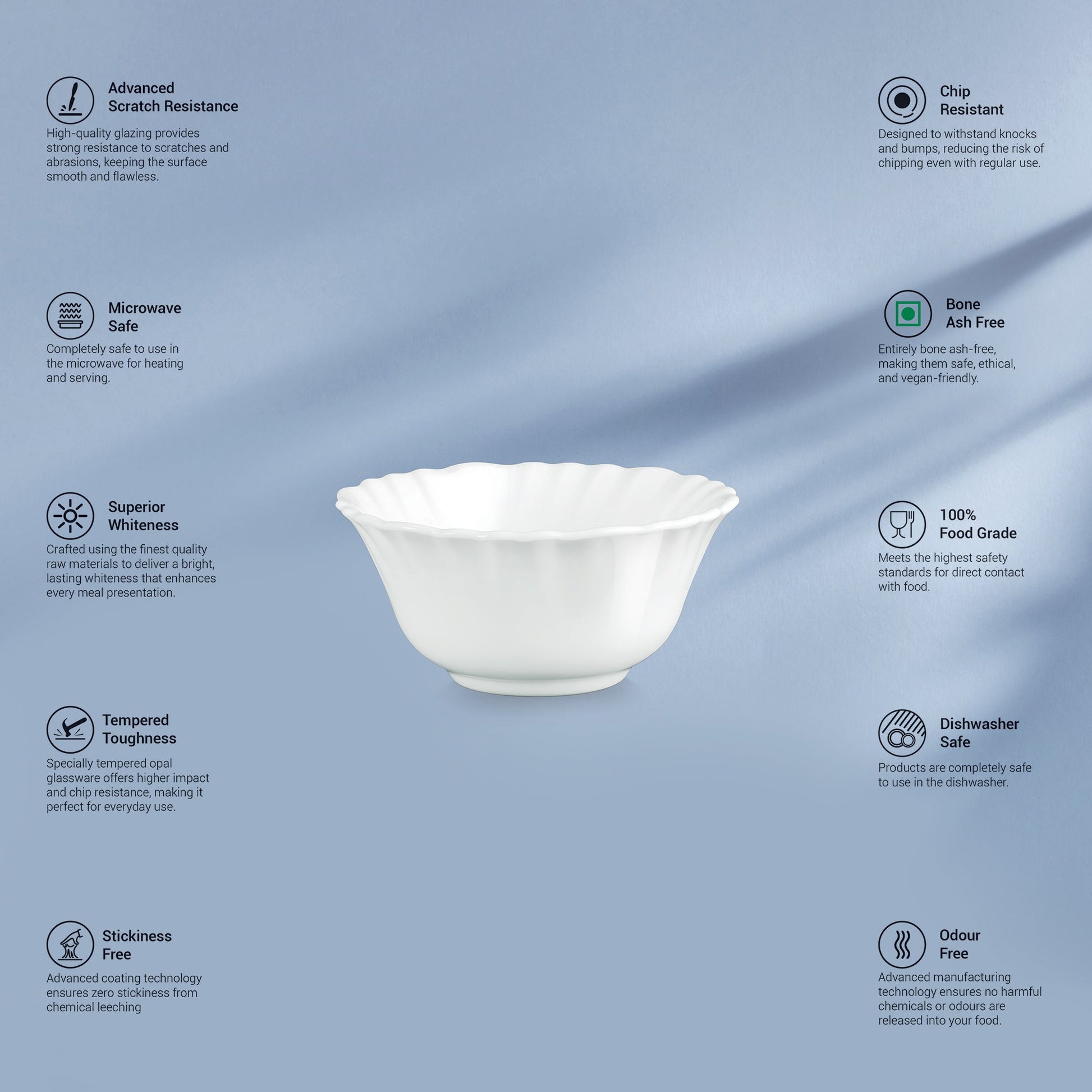 Aurelia Collection 6 Pcs Bowl Set - LUNIS (Treo By Milton)