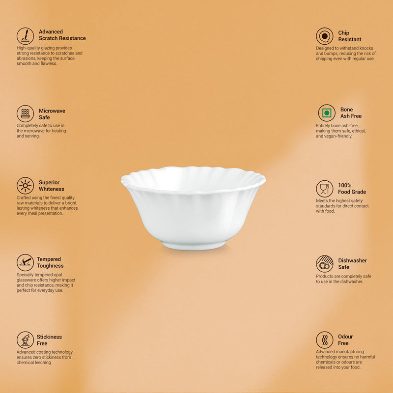 Aurelia Collection 6 Pcs Bowl Set - MAPELLE (Treo By Milton)