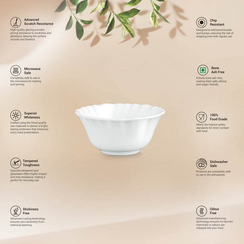 Aurelia Collection 6 Pcs Bowl Set - MEENA (Treo By Milton)