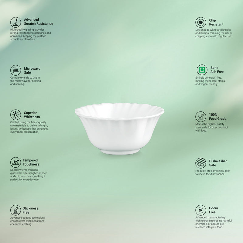 Aurelia Collection 6 Pcs Bowl Set - SAVIRA (Treo By Milton)