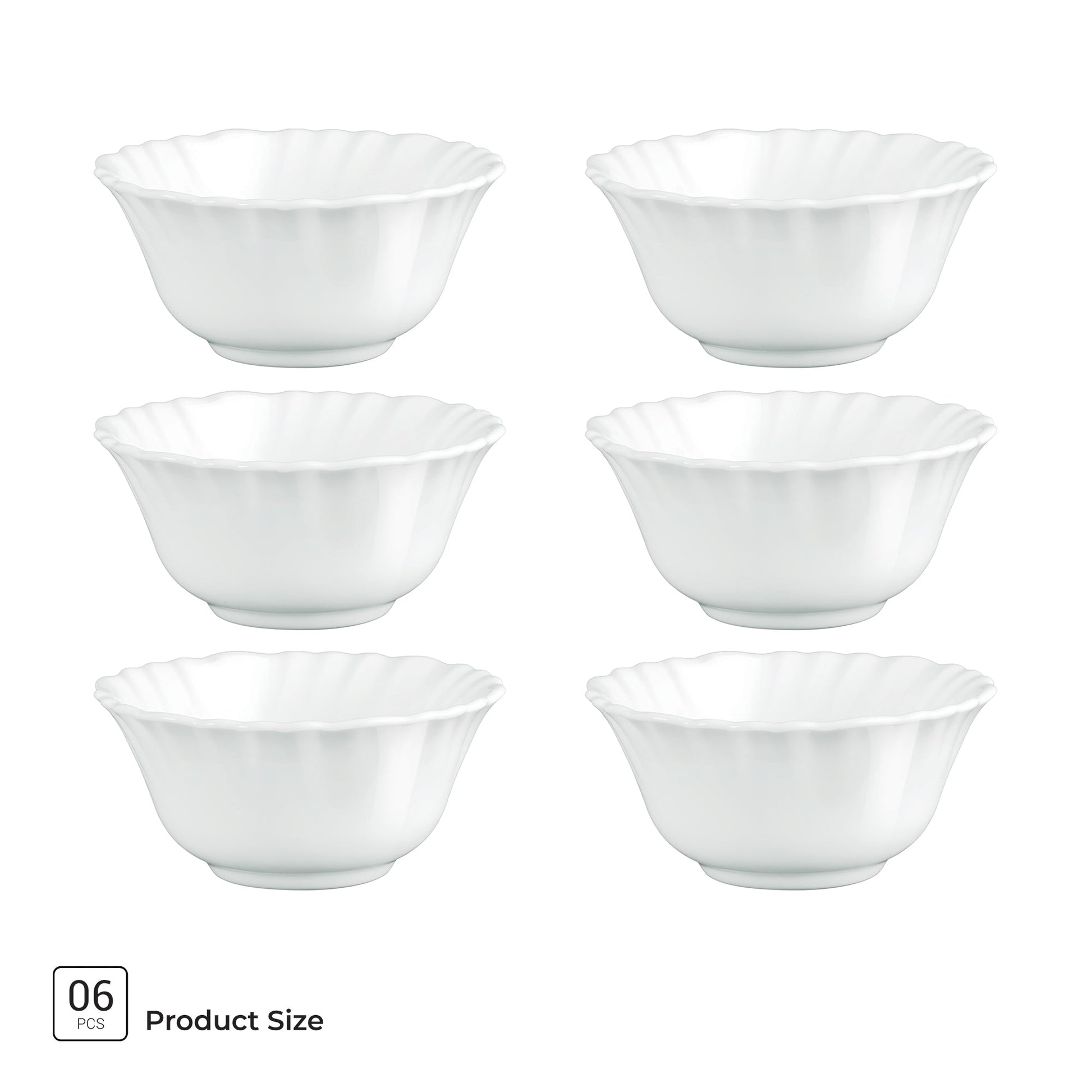 Aurelia Collection 6 Pcs Bowl Set - (Treo By Milton)