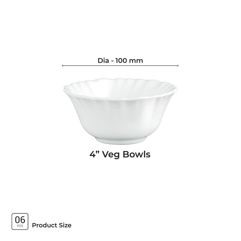 Aurelia Collection 6 Pcs Bowl Set - (Treo By Milton)