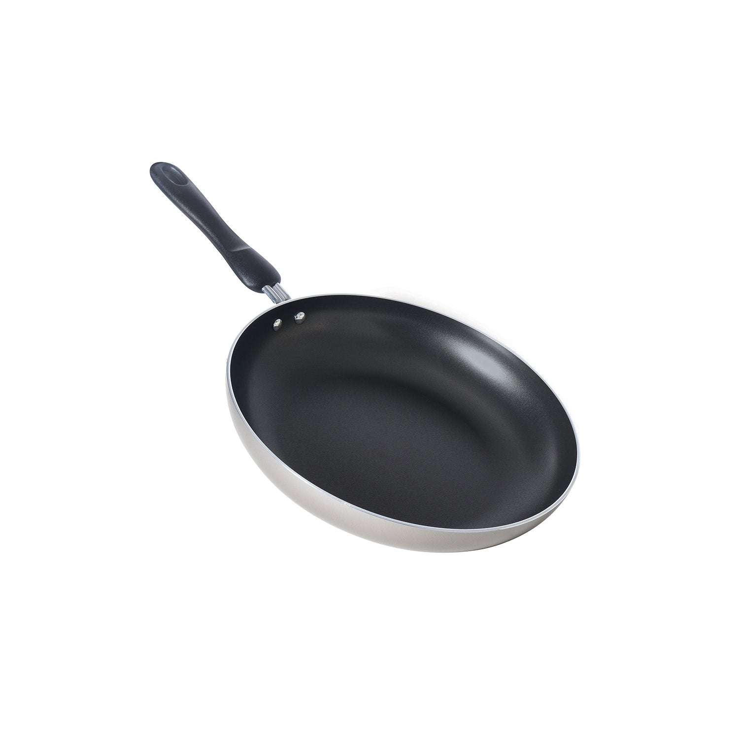 Meyer Non-Stick 6pcs Set (14cm Milkpan+26cm Frypan+26cm Kadai+Nylon Turner+Nylon Spoon)