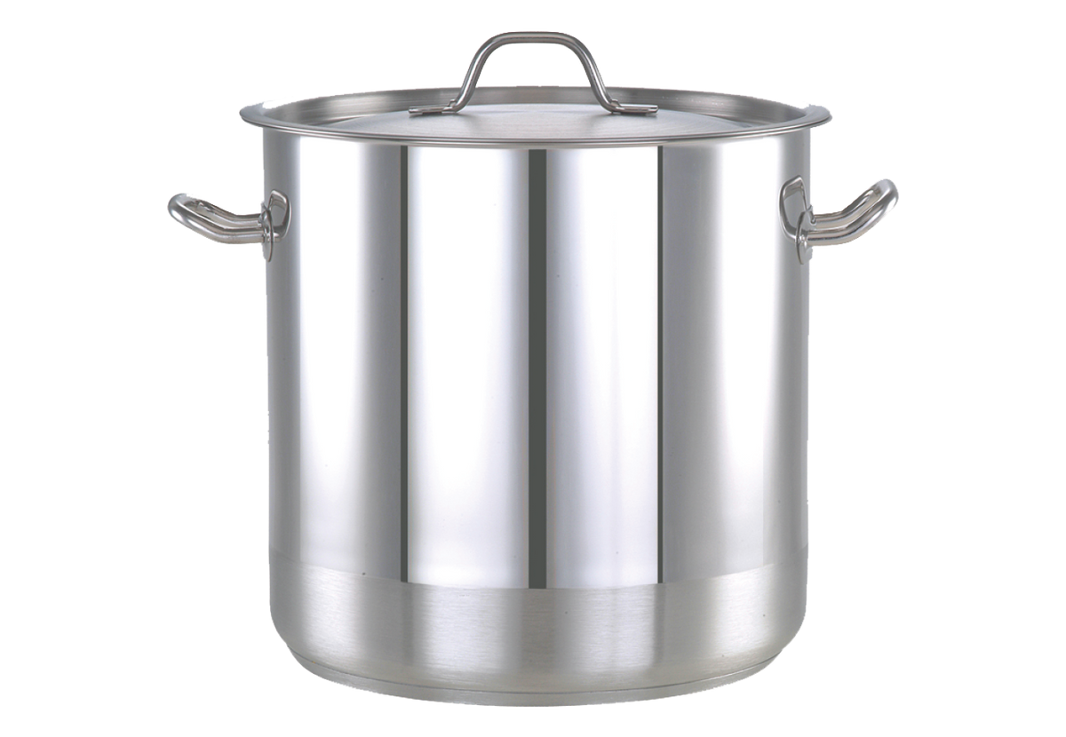 Pradeep Stainless Steel Stock Pot (Cook Pot Full) – Encapsulated Base, NSF
