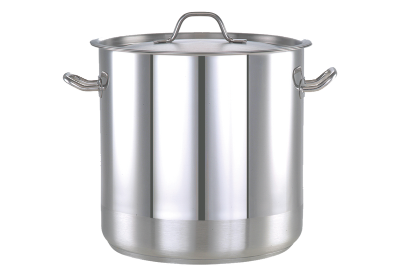 Pradeep Stainless Steel Stock Pot (Cook Pot Full) – Encapsulated Base, NSF
