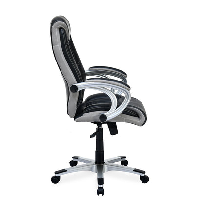 Nilkamal Travis High Back Office Chair Black/Grey)