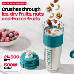 KRUSH | Compact Mixer Grinder with Go Jar