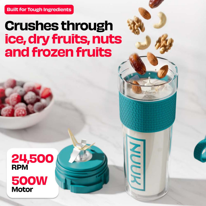KRUSH | Compact Mixer Grinder with Go Jar