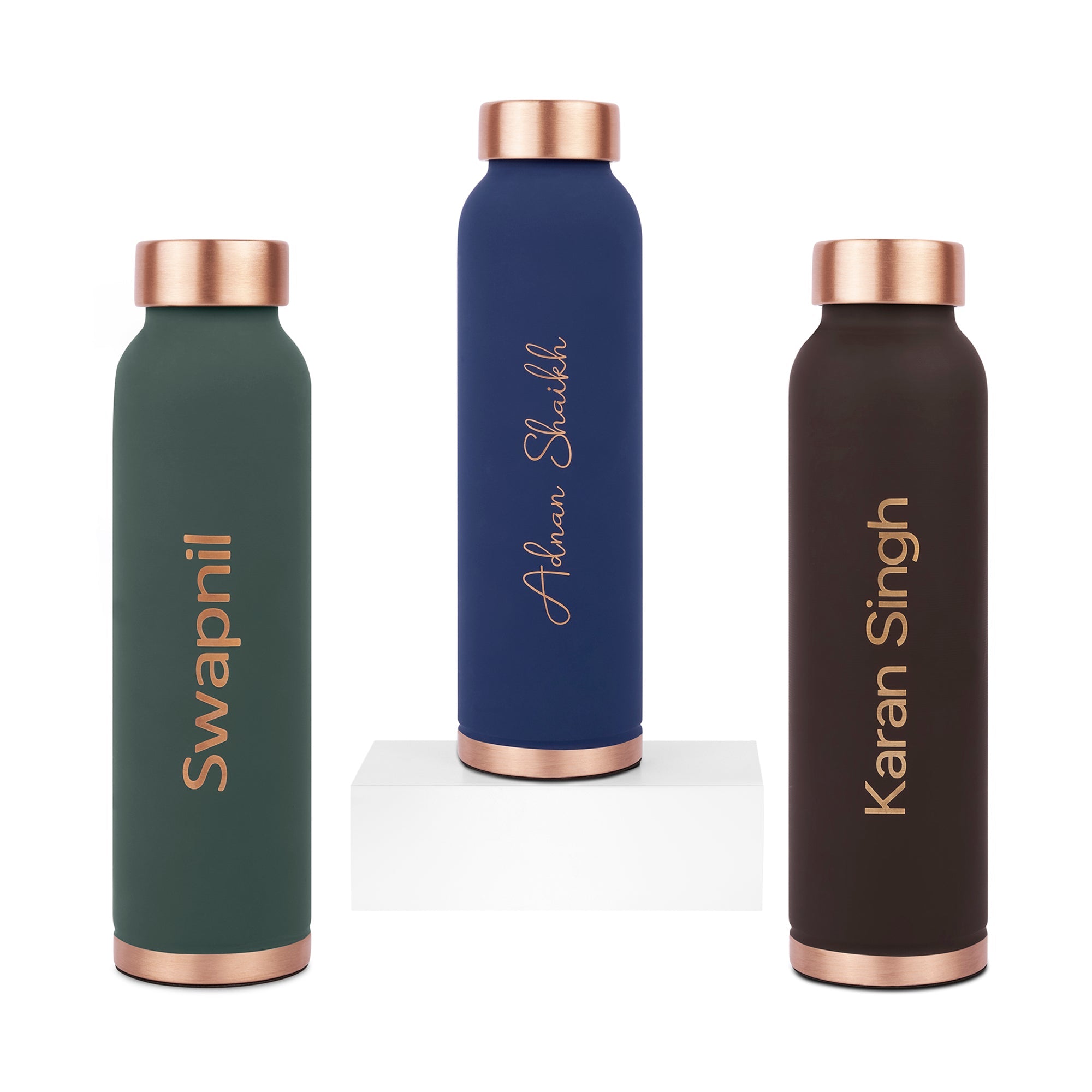Personalized Copper Arogya Plus Bottle (Milton)