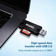 AGARO Snapcase USB 3.0 Card Reader with Storage Case-4