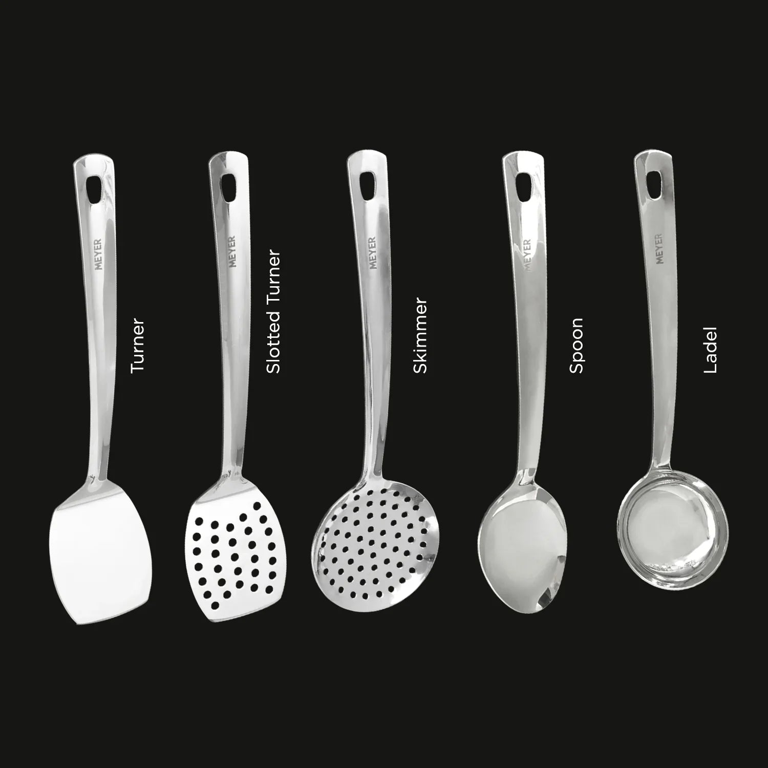 Meyer Stainless Steel Accessories 2 pcs set -  (Skimmer,32 cm + Ladle, 30cm )