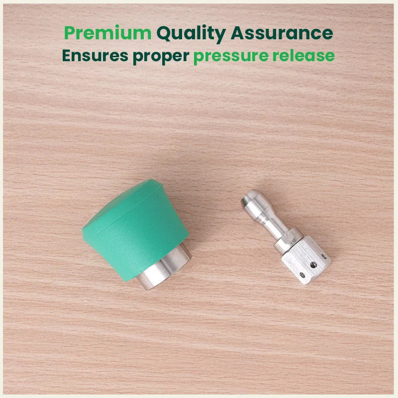 Triply Outer Lid Pressure Cooker Whistle and Vent Tube