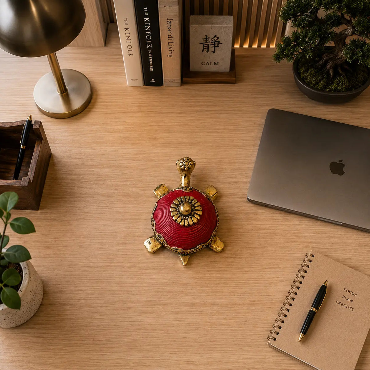 Brass Dhokra Tortoise Vastu/Feng Shui