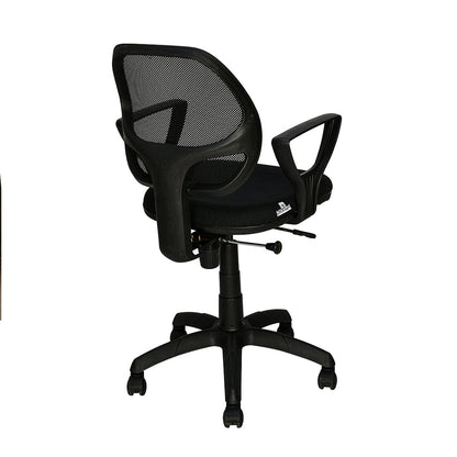 Nilkamal Calida Mesh Back Office Chair (Black)
