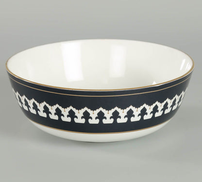 India Circus Gruidae's Trance Dinner Set - 20 Pieces, For Family of 6