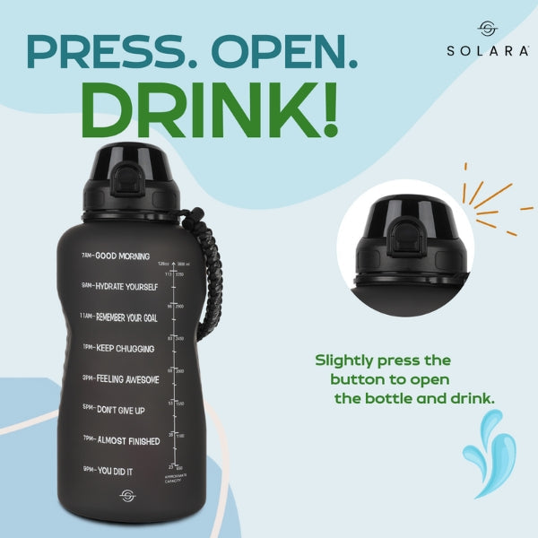 Motivational Water Bottle 3.8 L
