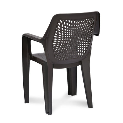 Nilkamal Trendy Plastic Chair with Arm Rest