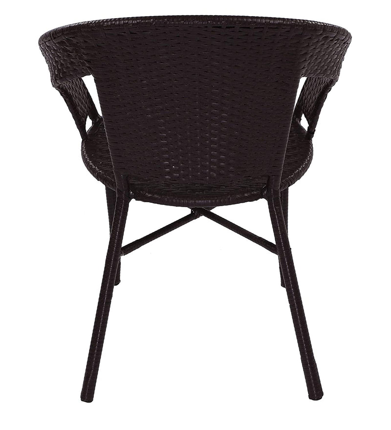 Gem Outdoor Patio Seating Set 2 Chairs and 1 Table Set (Brown)