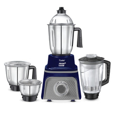 Prestige Prism Plus 1000W Mixer Grinder, 3 SS Jars & 1.5L Transparent Juicer Jar: Wet 1.5L, Dry 1.0L, Chutney 450ml, Heavy Duty Motor + Prestige 1.5L PMC 3.0 Plus Multi Kettle / Multi Cooker