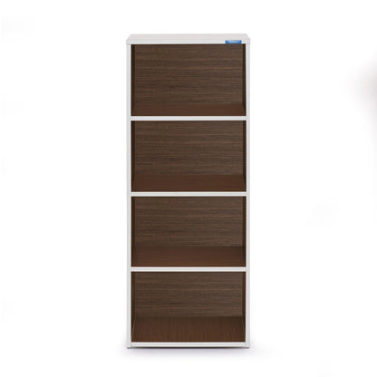 Nilkamal Halo 4 Tier Storage Cabinet (Legno Oak)