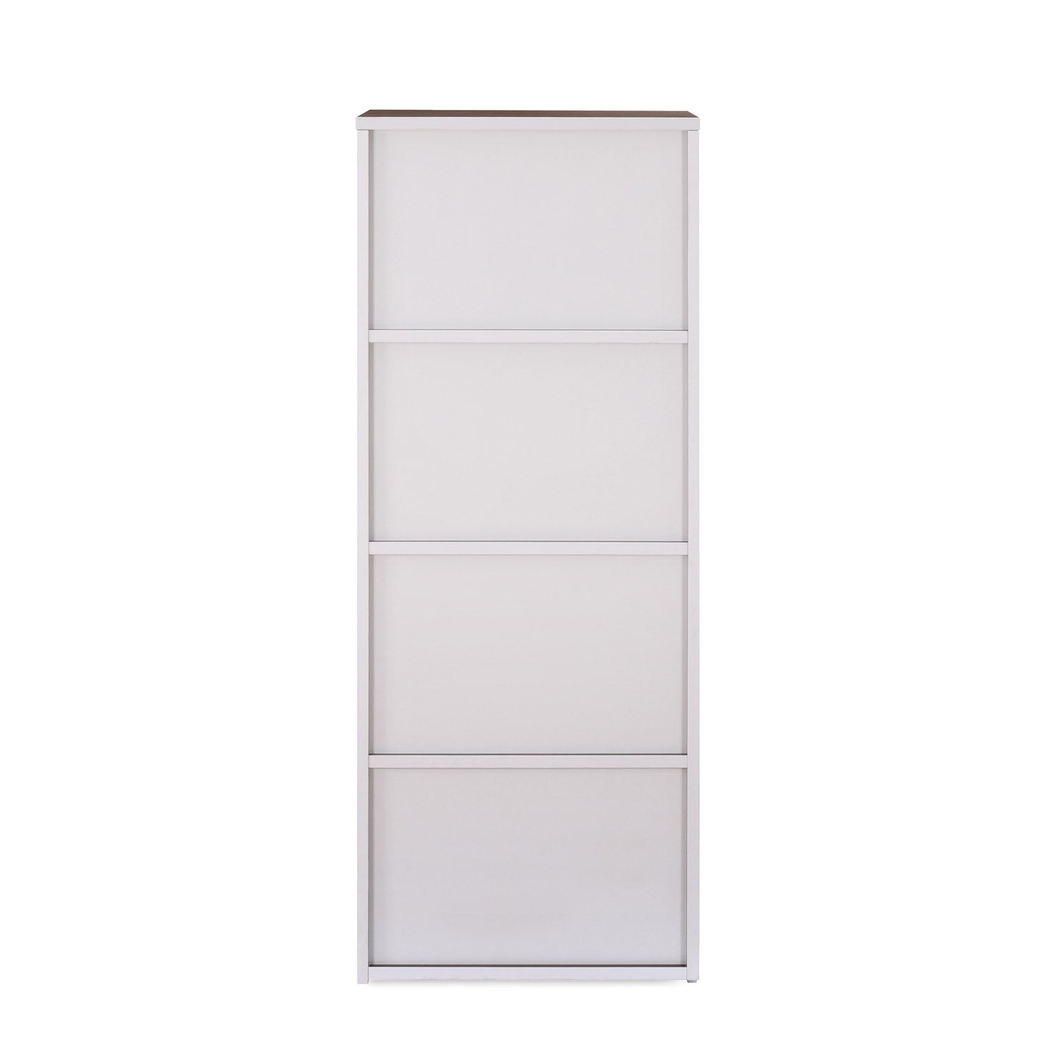 Nilkamal Halo 4 Tier Storage Cabinet (Legno Oak)