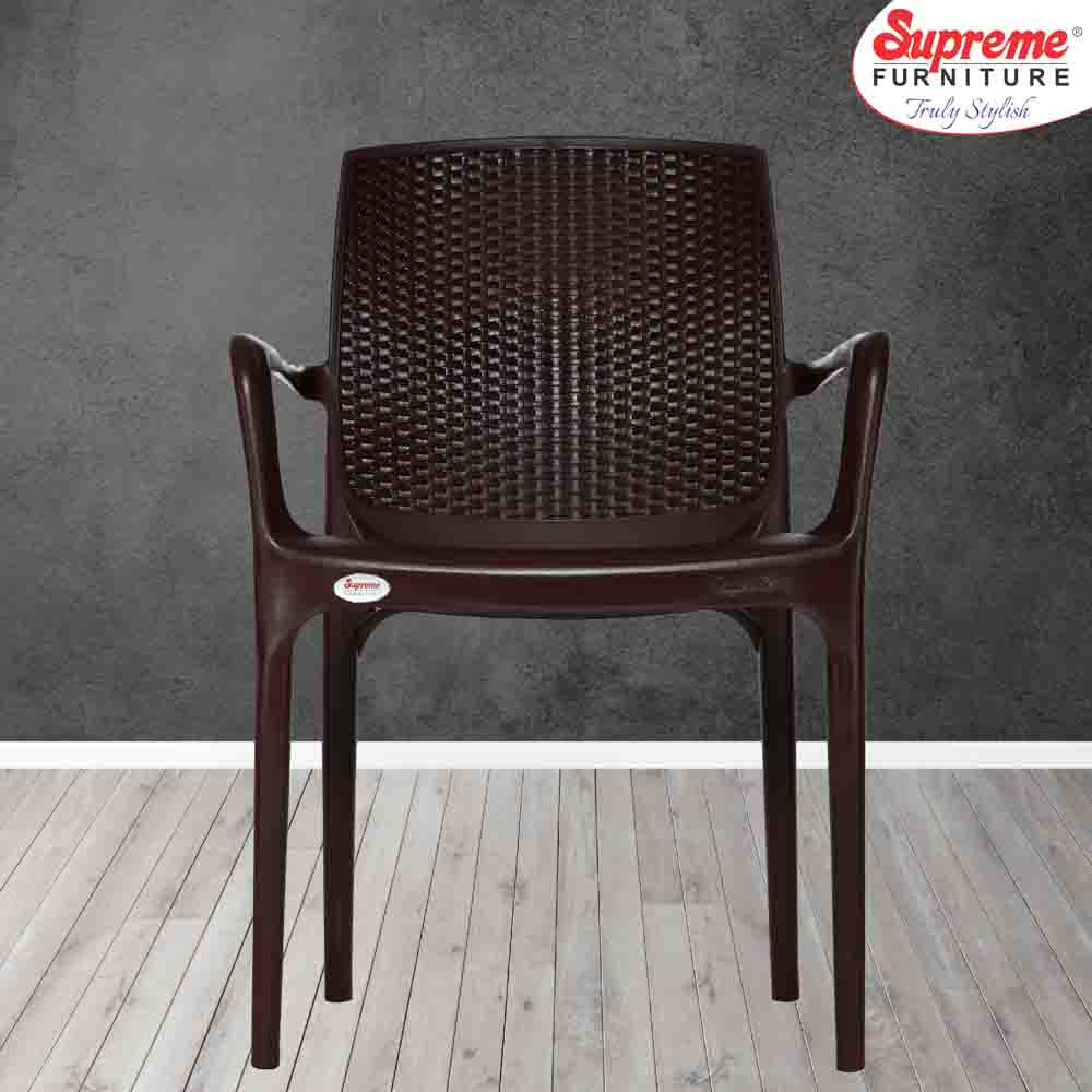 Supreme Texas Plastic With-Arm Chair