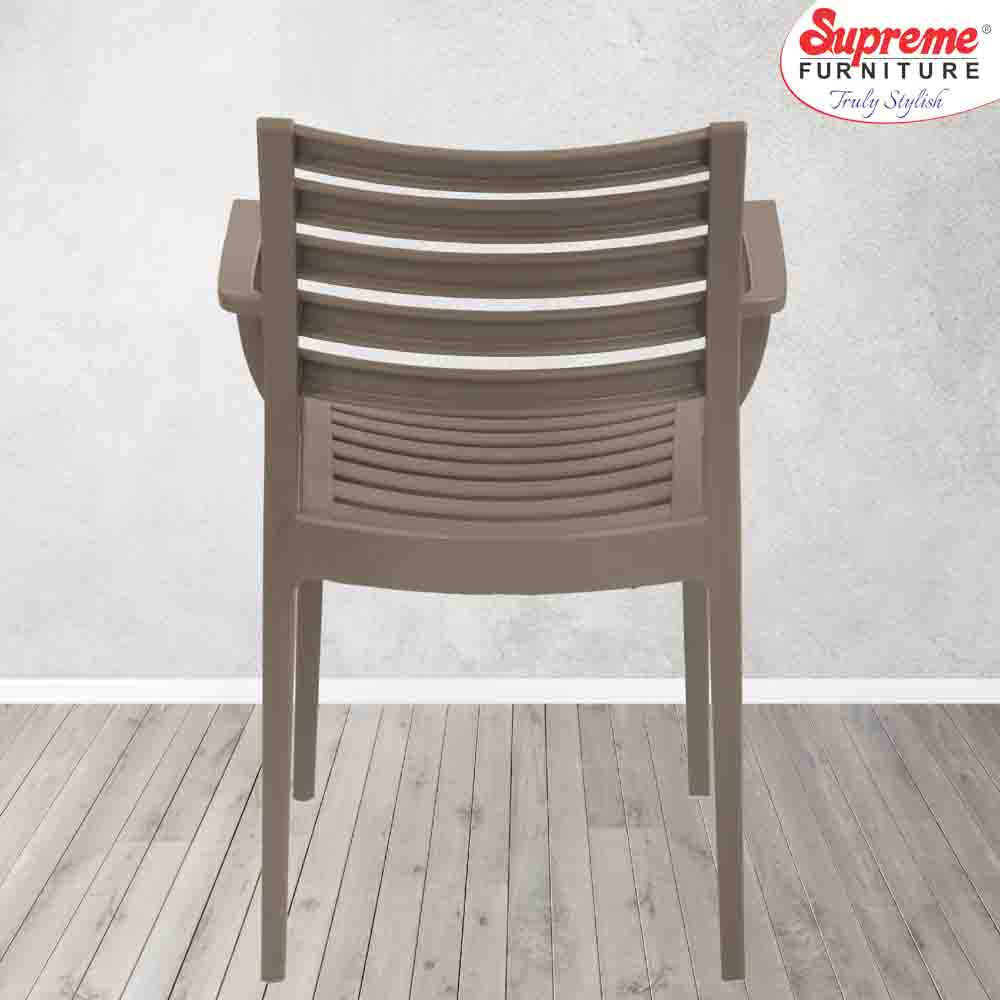 Supreme Empire Plastic With-Arm Chair