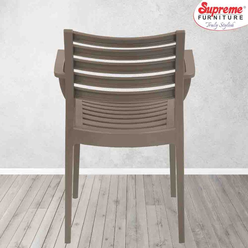Supreme Empire Plastic With-Arm Chair