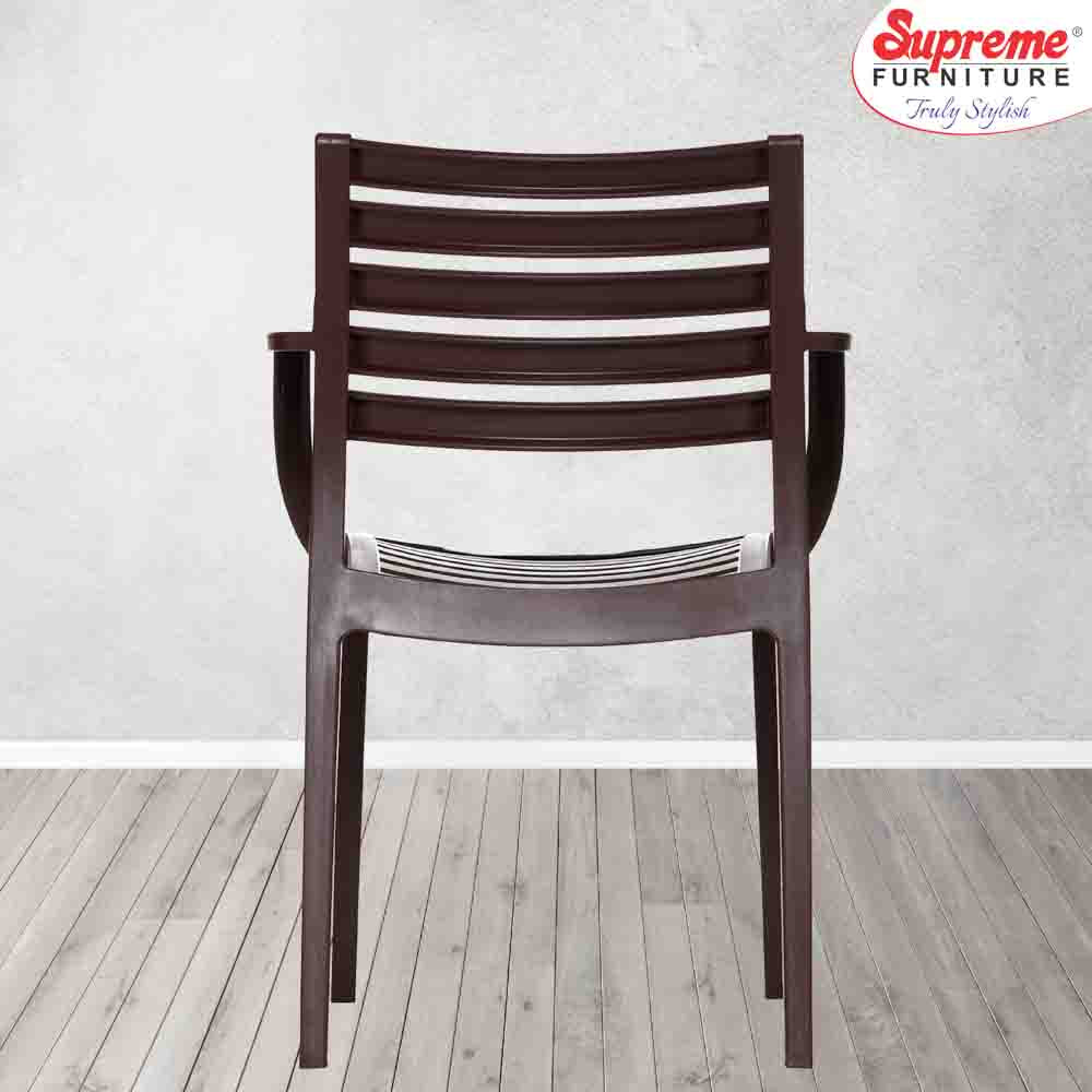 Supreme Empire Plastic With-Arm Chair