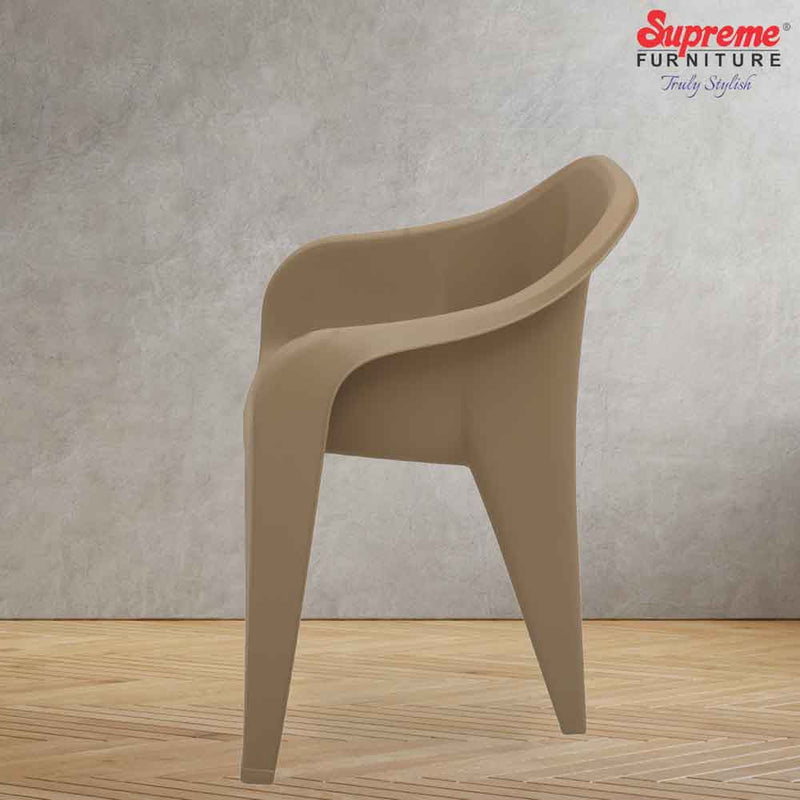 Supreme Futura Plastic With-Arm Chair