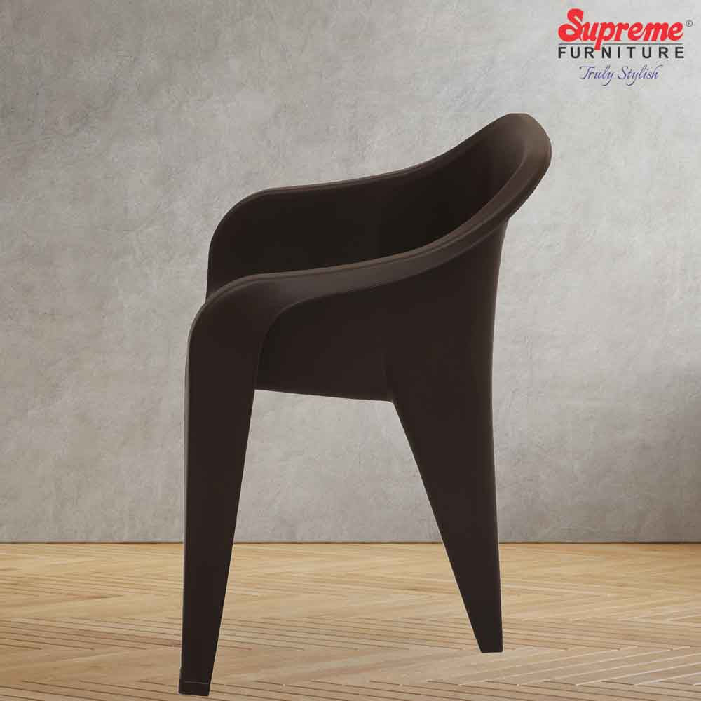Supreme Futura Plastic With-Arm Chair