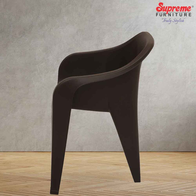 Supreme Futura Plastic With-Arm Chair